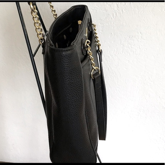 Ann Klein chain Shoulder Bag Color Black - Picture 12 of 16